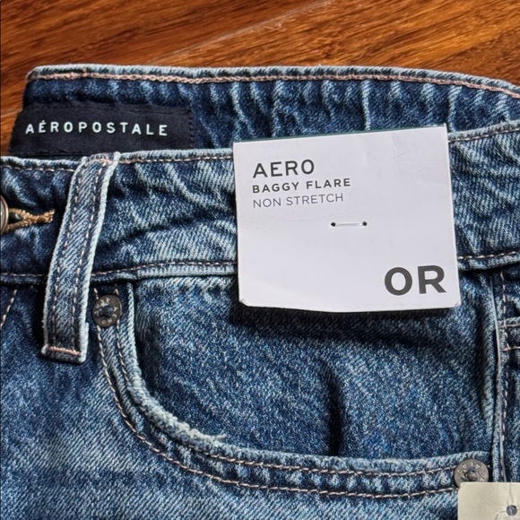 Aeropostale Baggy Flare Non Stretch Jeans - Picture 3 of 10